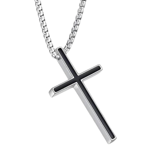 Cross Pendant Locket for Men