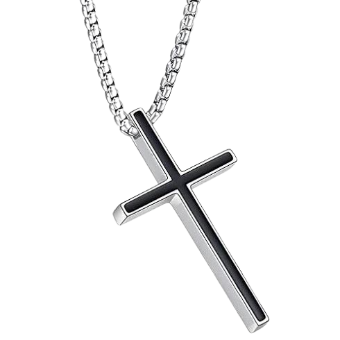 Cross Pendant Locket for Men