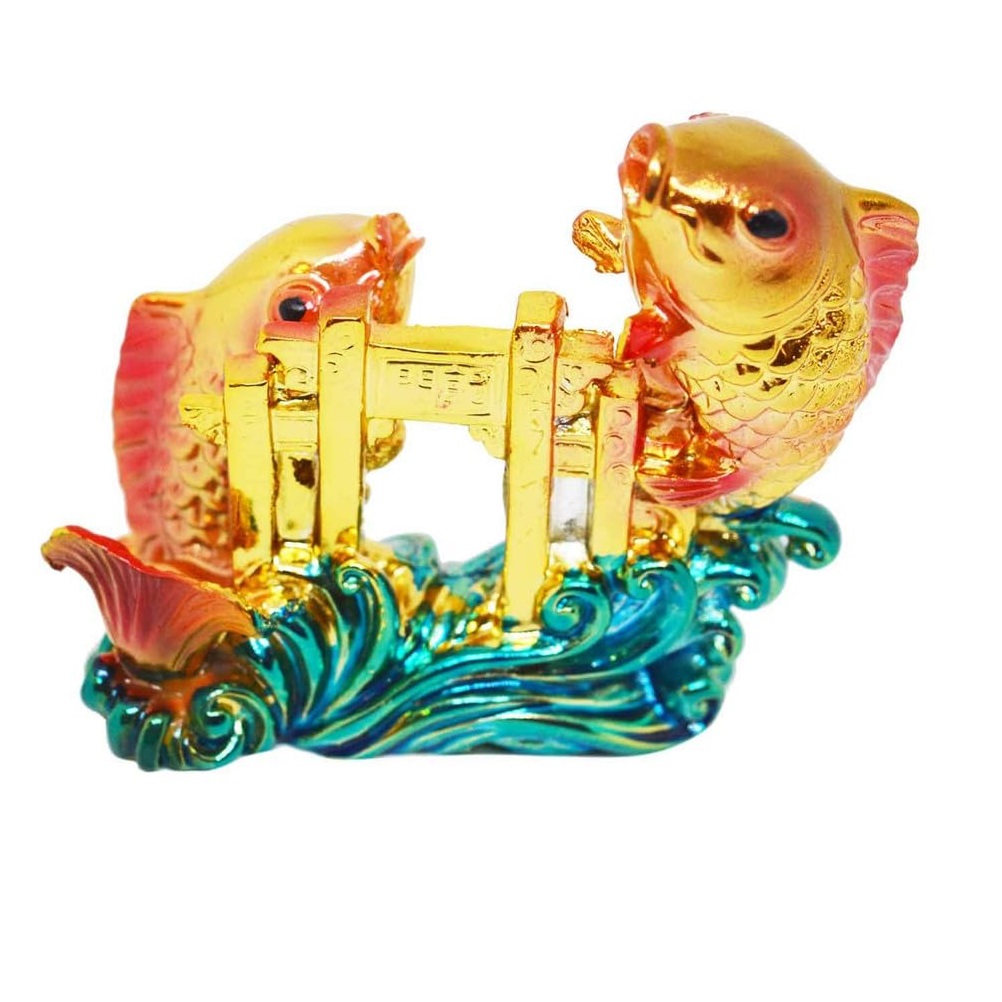 Two Fish Fengshui Figurine for Money