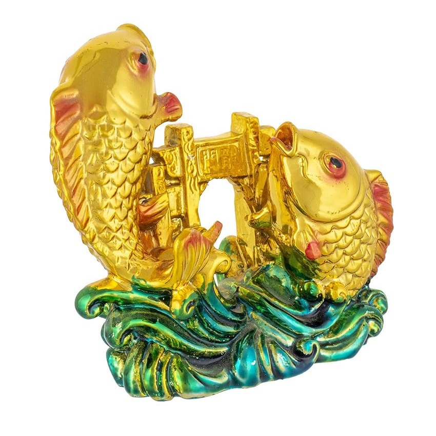Two Fish Fengshui Figurine for Money