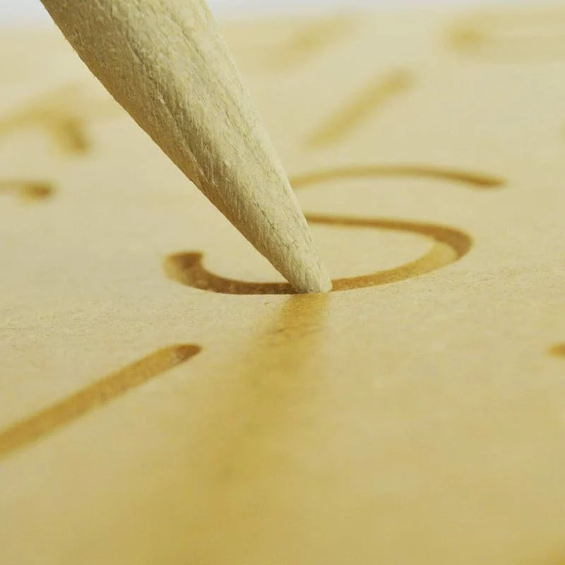 Number 1-20 Wooden Tracing Board for Kids